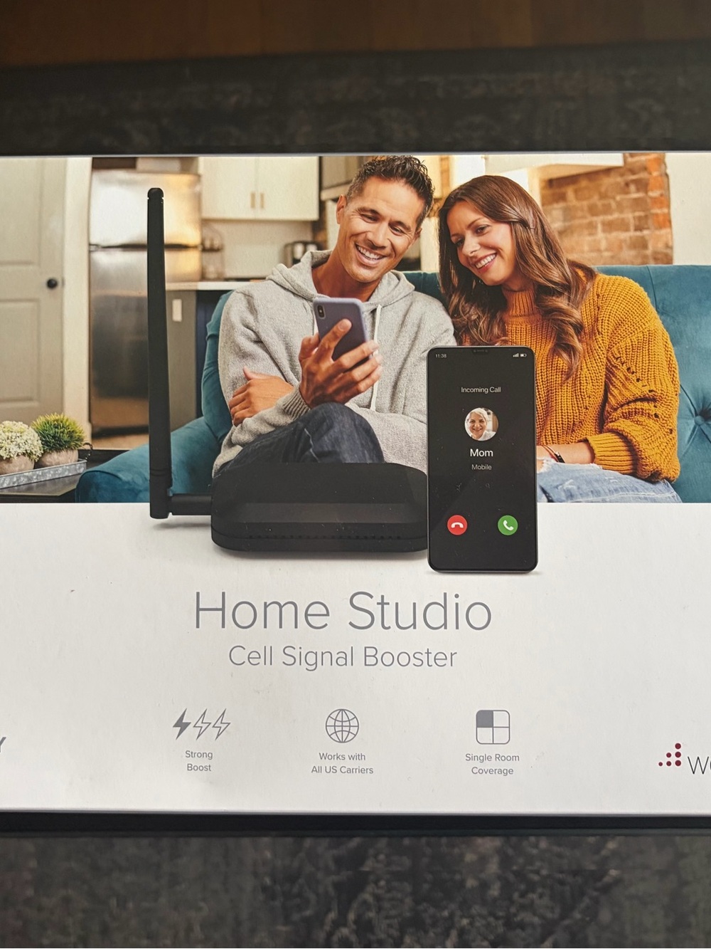 WeBoost Home Studio Cell Signal Booster 5G We Boost 4 & 5 G
